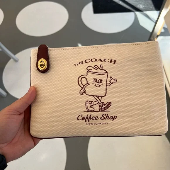 Coach cafe pouch - Picture 1 of 4